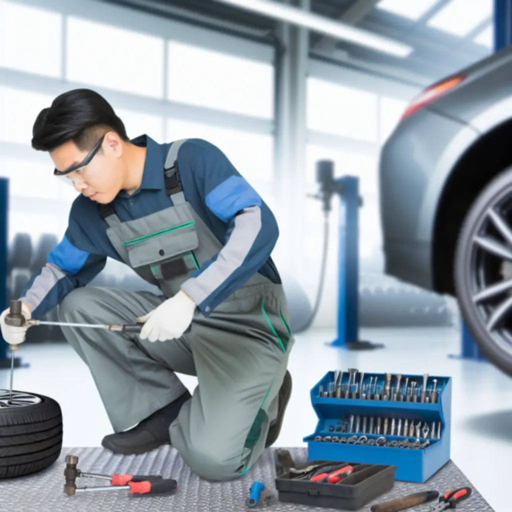 Tire service process at Najlepsze Top PL